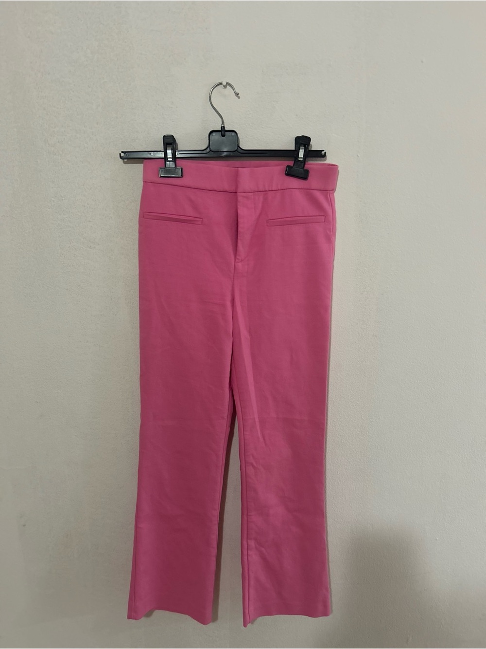 Zara Pink Straight Leg Ponte Pants